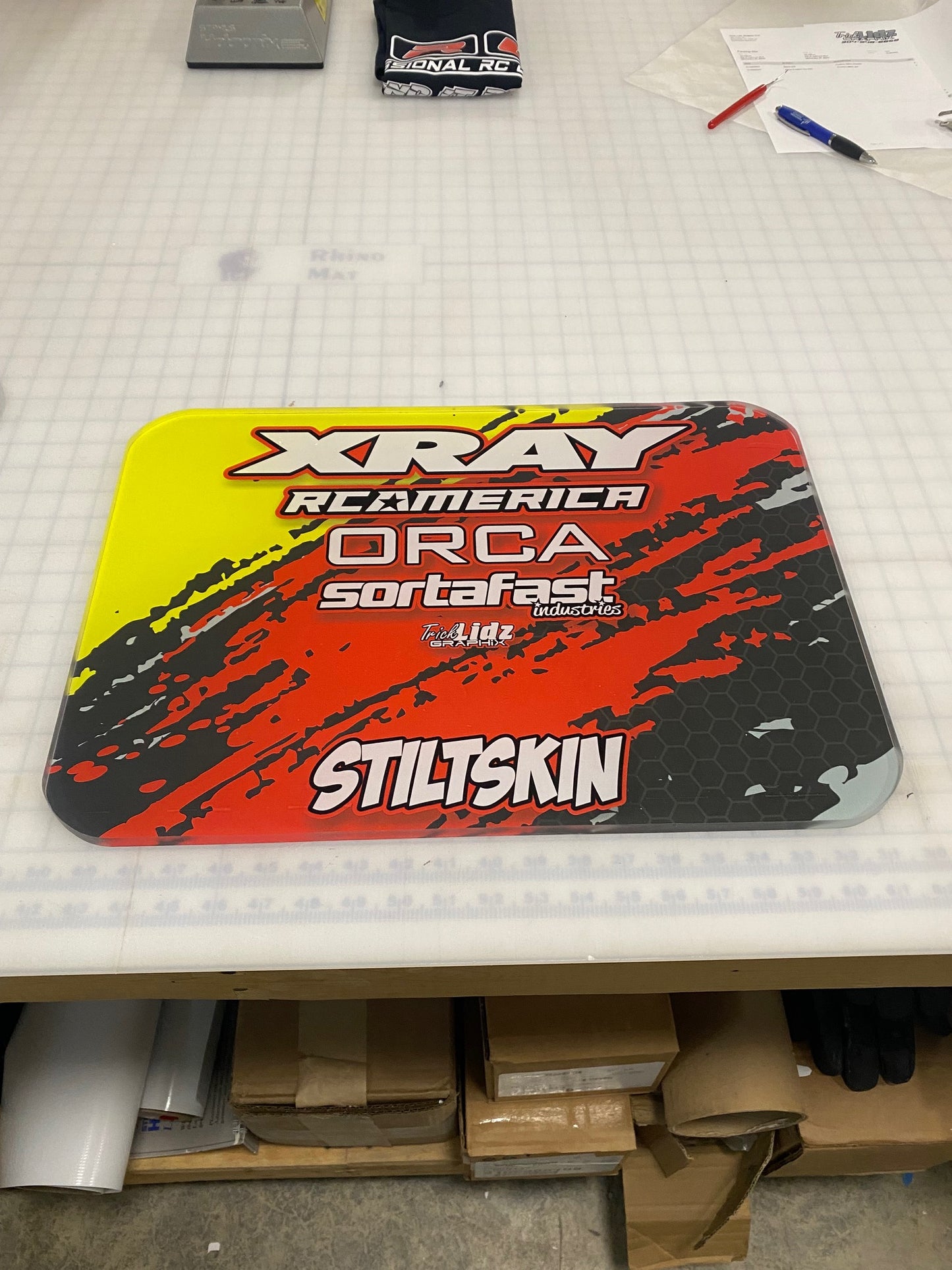 Custom Acrylic Pitboard