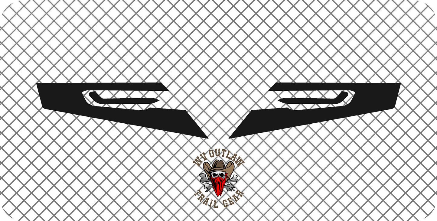 SXS  Smoked Tail light and aux light kits