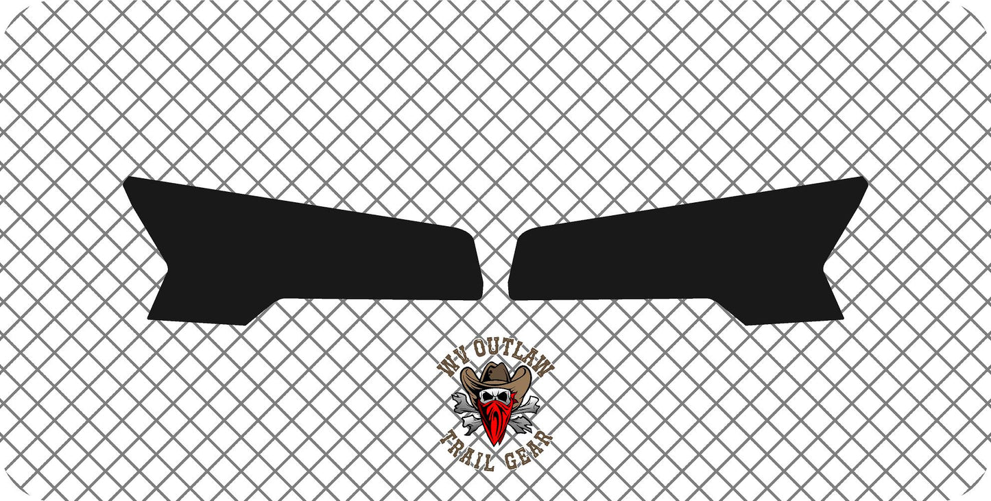 SXS  Smoked Tail light and aux light kits