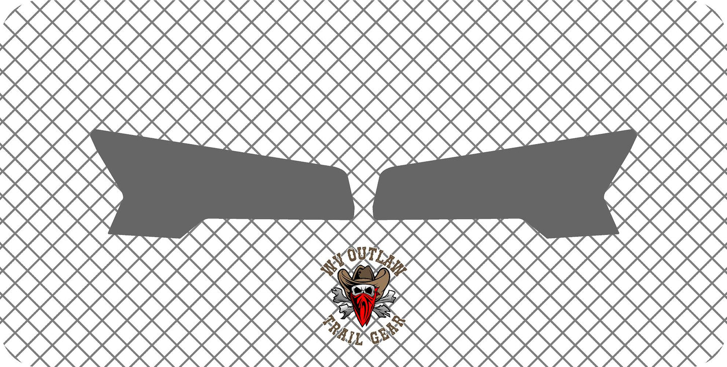 SXS  Smoked Tail light and aux light kits