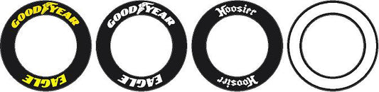 CRC Rubber tire sidewall decals 5 pack